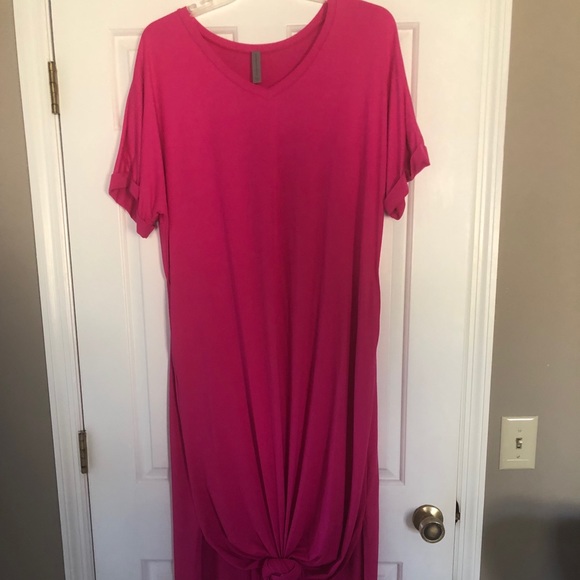 Tie Maxi Dress - Picture 2 of 3